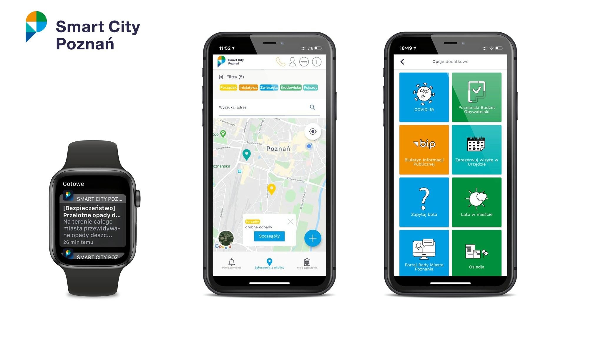 Nowa aplikacja dla mieszkańców - Smart City Poznań